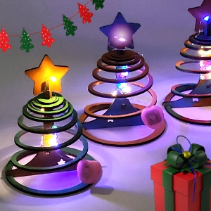 보보키트 크리스마스 트리만들기(LED등)